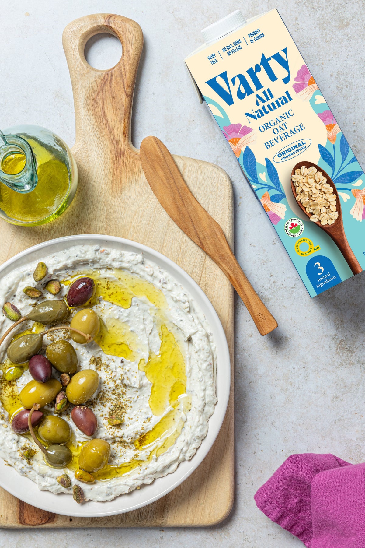 Cashew & Oat Milk Olive Dip