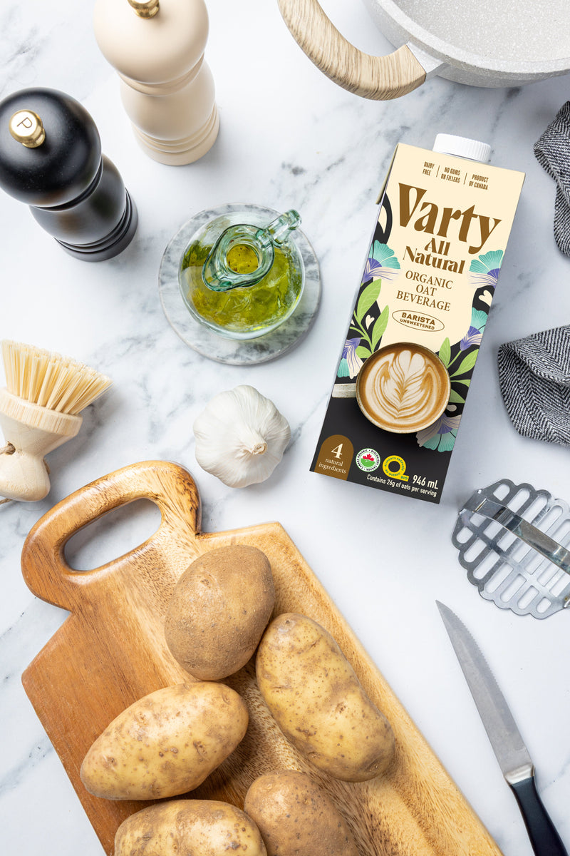 Mashed Potatoes with Oat Beverage & Olive Oil