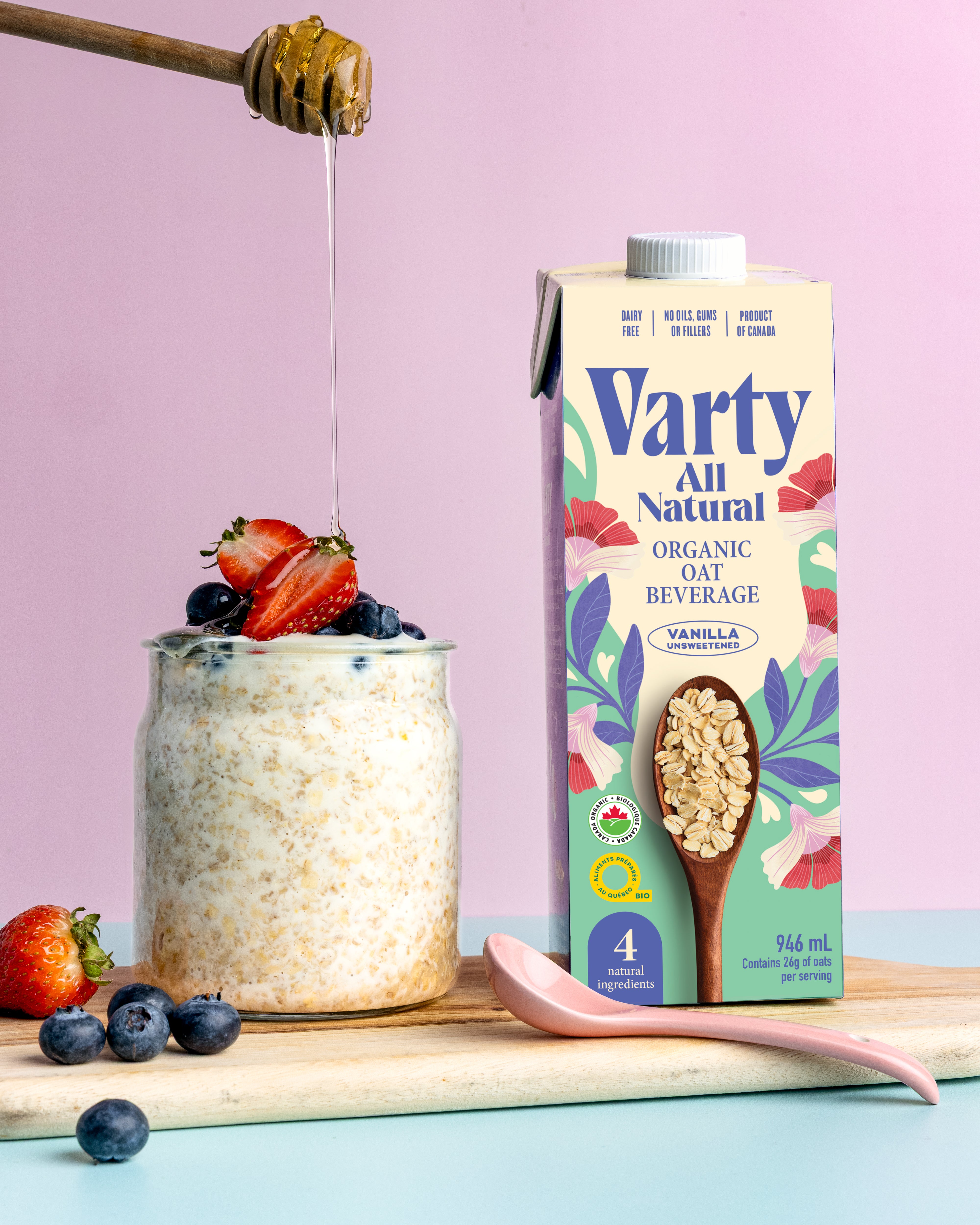 Varty oat beverages