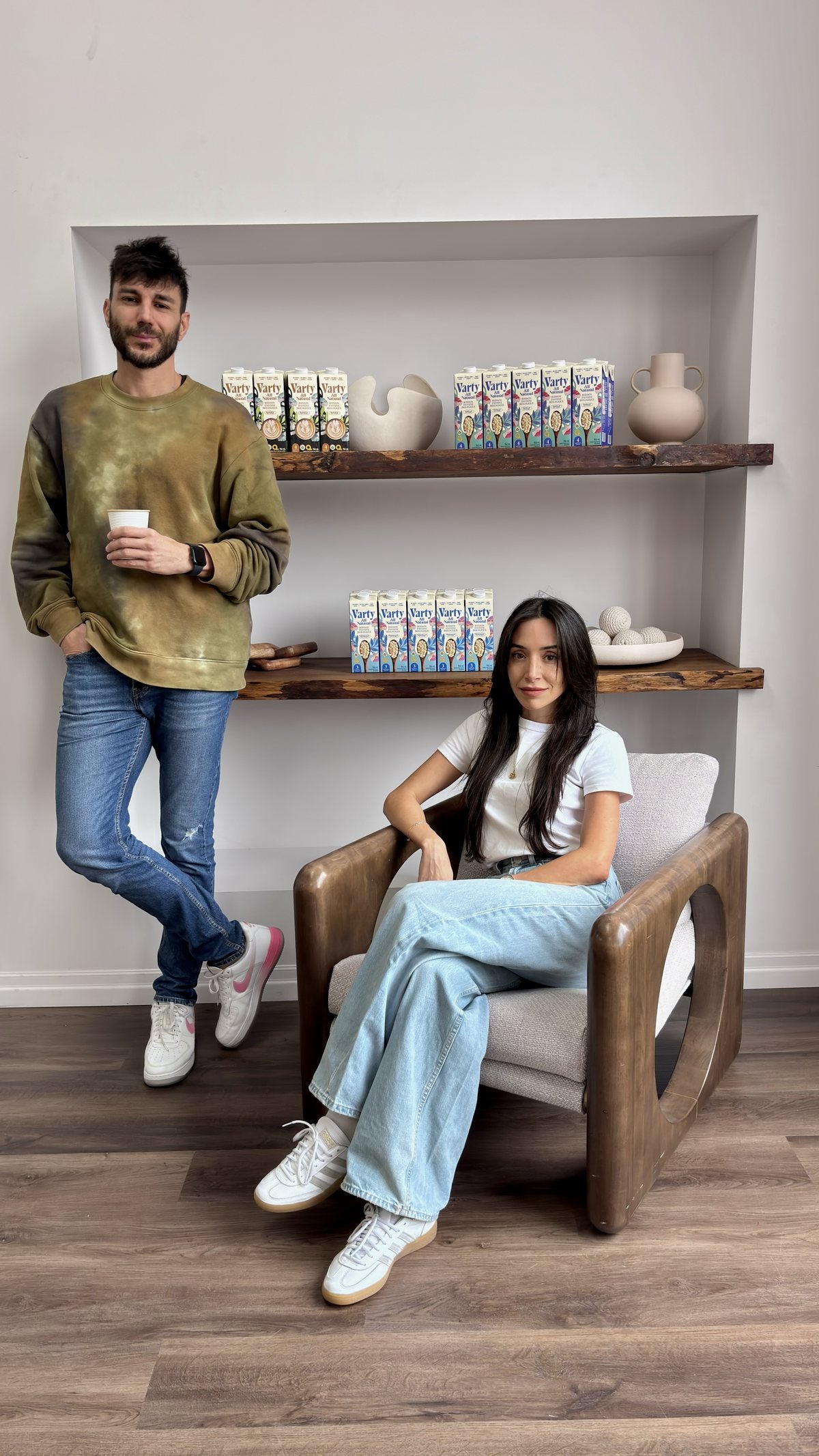 Lina and Tony, Varty co-founders